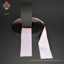 Silver Color Cotton Fire Retardant Retro-Reflective Fabric Strip Flame Resistant Fr Reflective Tape